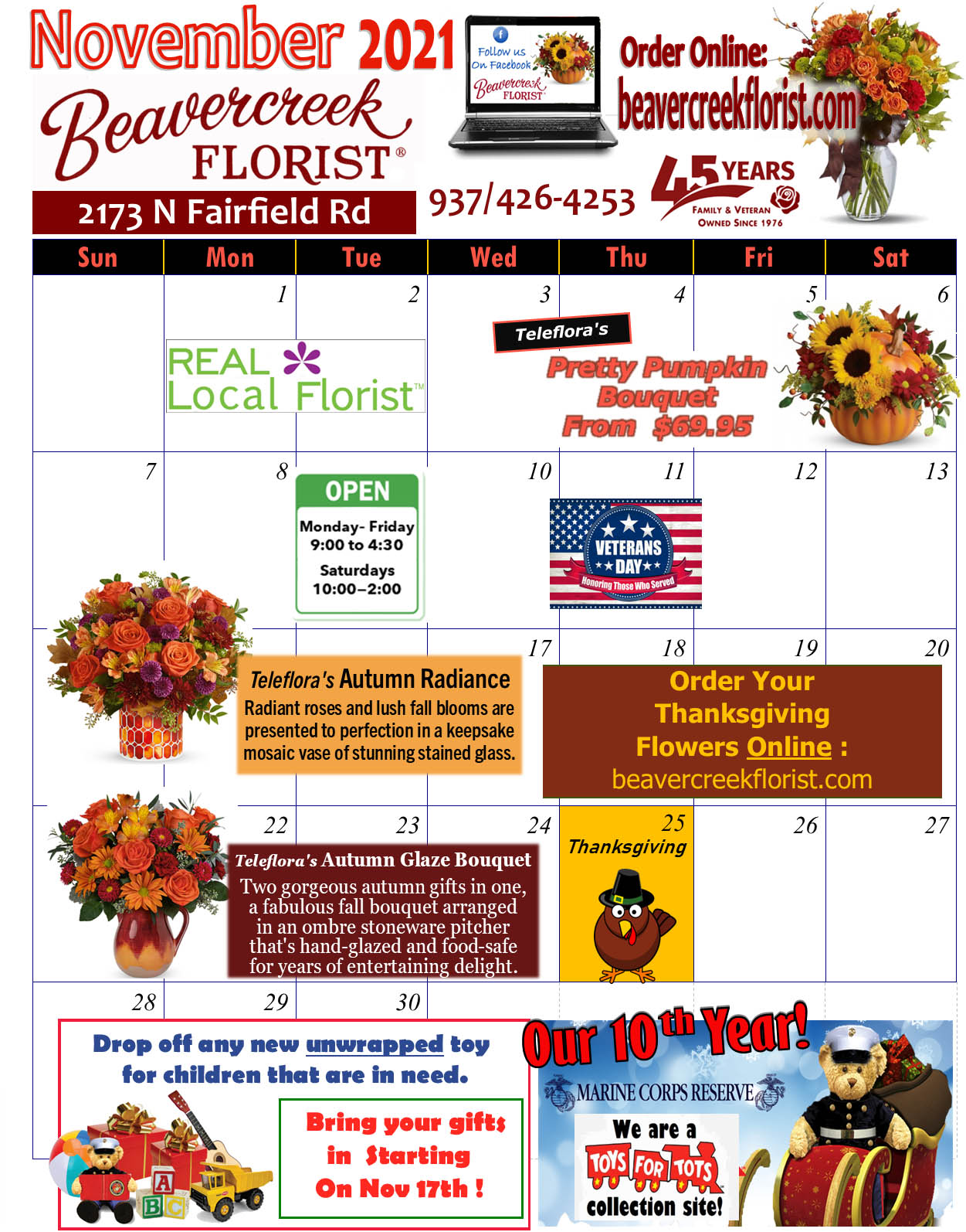 Upcoming Events from Beavercreek Florist