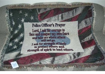 AFGHAN- POLICEMAN'S PRAYER in Kettering, Ohio, near Dayton, OH