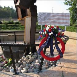 9/11 Wreath in Kettering, Ohio, near Dayton, OH