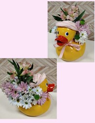 DUCKY WITH PINK FLOWERS in Kettering, Ohio, near Dayton, OH